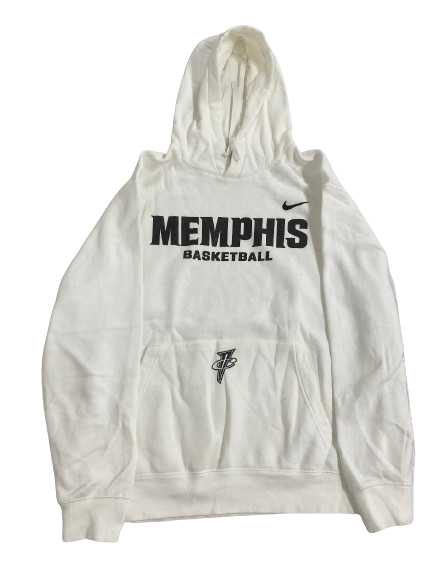 Jahvon Quinerly Memphis Basketball Player Exclusive Sweatshirt with Penny Hardaway Logo (Size XL)