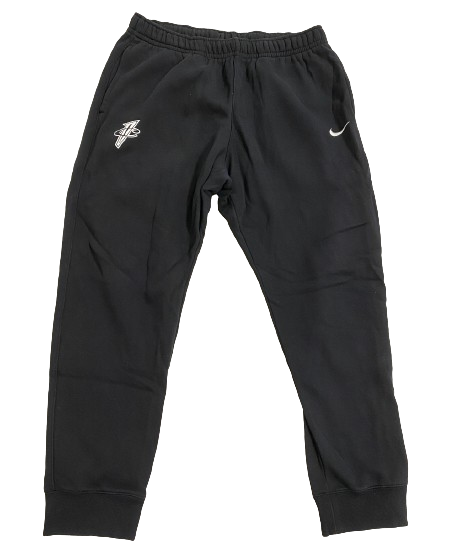 Jahvon Quinerly Memphis Basketball Player Exclusive Sweatpants with Penny Hardaway Logo (Size L)