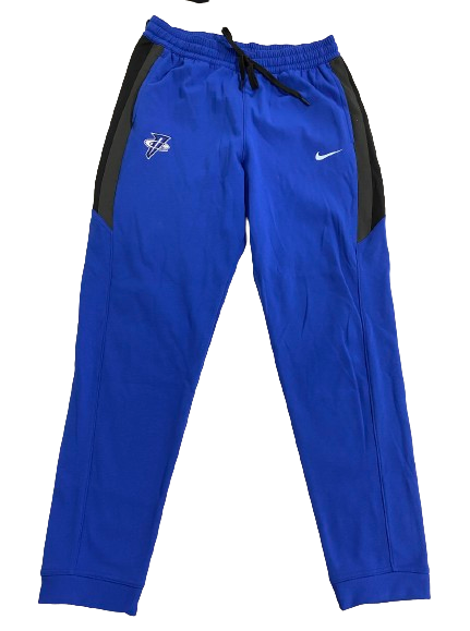 Jahvon Quinerly Memphis Basketball Player Exclusive Sweatpants with Penny Hardaway Logo (Size L)