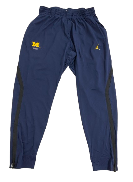 Chuck Filiaga Michigan Football Player Exclusive Sweatpants (Size 3XL)
