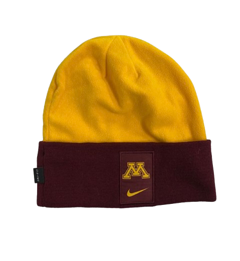 Chuck Filiaga Minnesota Football Team Issued Set of (3) Beanie Hats