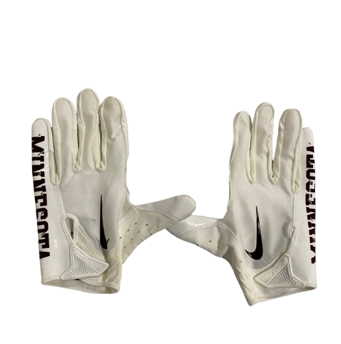 Chuck Filiaga Minnesota Football Player Exclusive Gloves (Size 3XL)