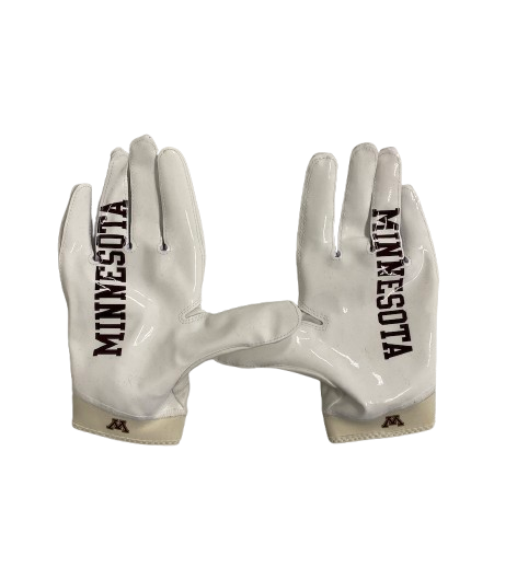 Chuck Filiaga Minnesota Football Player Exclusive Gloves (Size 3XL)