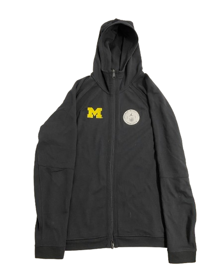 Jackson Selvala Michigan Basketball Player Exclusive 2022 Jordan Jumpman Invitational Jacket (Size XL)