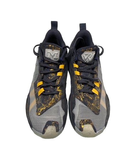 Jackson Selvala Michigan Basketball Player Exclusive Westbrook Shoes (Size 14)