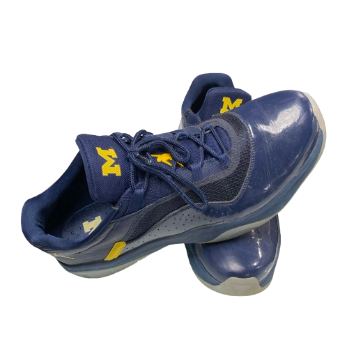 Jackson Selvala Michigan Basketball Player Exclusive Jordan Shoes (Size 14)