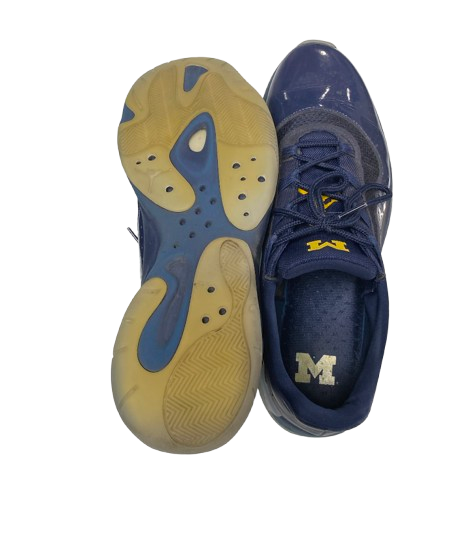 Jackson Selvala Michigan Basketball Player Exclusive Jordan Shoes (Size 14)
