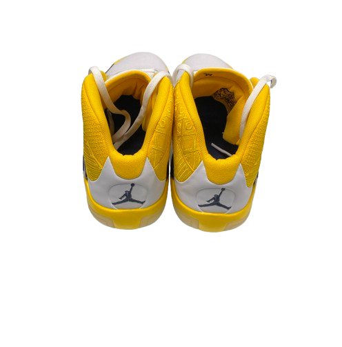 Jackson Selvala Michigan Basketball Player Exclusive Jordan Shoes (Size 14)