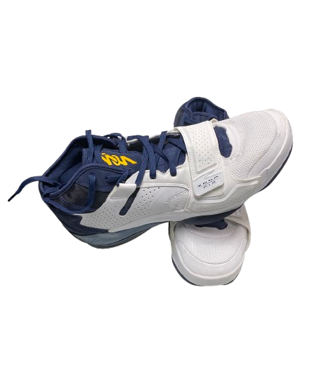 Jackson Selvala Michigan Basketball Player Exclusive Zion 2 Shoes (Size 14) - New