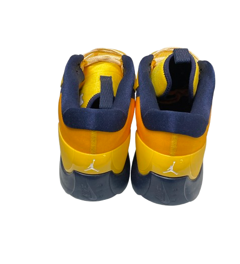 Jackson Selvala Michigan Basketball Player Exclusive Jordan Shoes (Size 14)