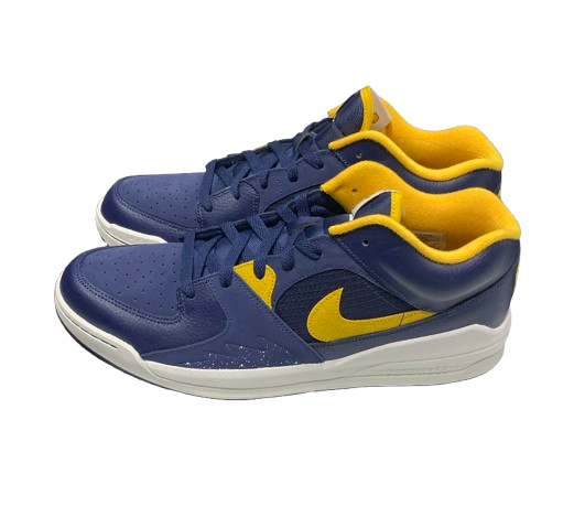 Jackson Selvala Michigan Basketball Player Exclusive Jordan Shoes (Size 14) - New