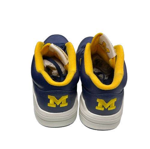 Jackson Selvala Michigan Basketball Player Exclusive Jordan Shoes (Size 14) - New