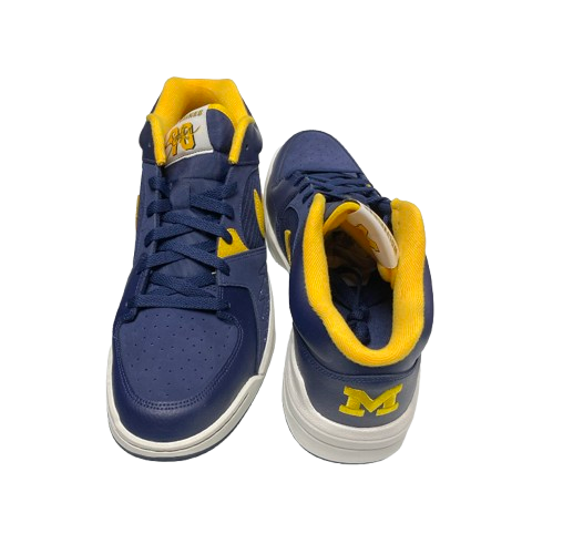 Jackson Selvala Michigan Basketball Player Exclusive Jordan Shoes (Size 14) - New
