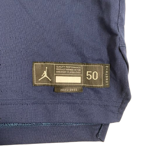 Jackson Selvala Michigan Basketball Game Issued Jersey (Size 50)