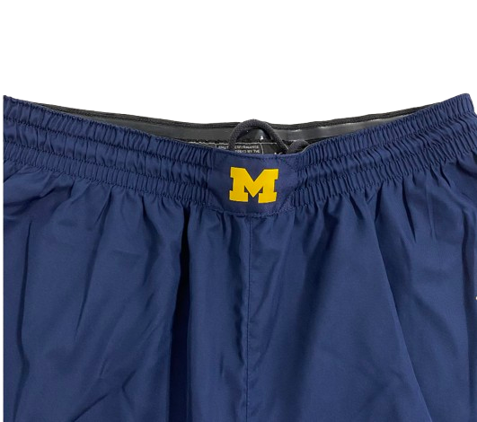 Jackson Selvala Michigan Basketball Game Issued 2022-2023 Shorts (Size 40)