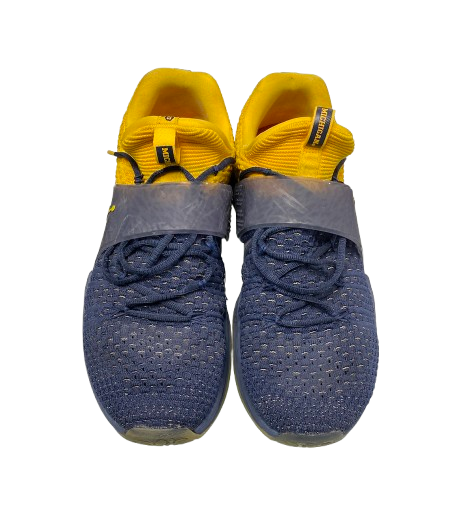 Jackson Selvala Michigan Basketball Player Exclusive Jordan Shoes (Size 14)