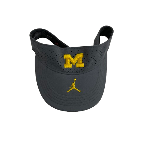 Jackson Selvala Michigan Basketball Team Issued Visor Hat