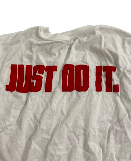 Kaden Perry Gonzaga Basketball Team Issued Workout Shirt (Size XL)