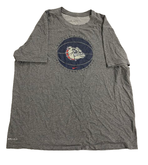 Kaden Perry Gonzaga Basketball Team Issued Workout Shirt (Size XL)