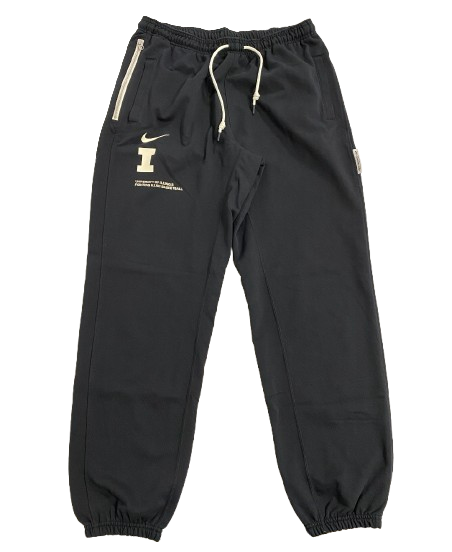 Marcus Domask Illinois Basketball Team Issued Sweatpants (Size XLT)