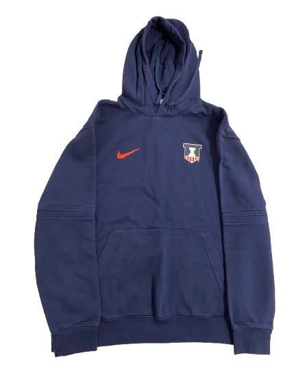 Marcus Domask Illinois Basketball Player Exclusive Sweatshirt (Size XL)