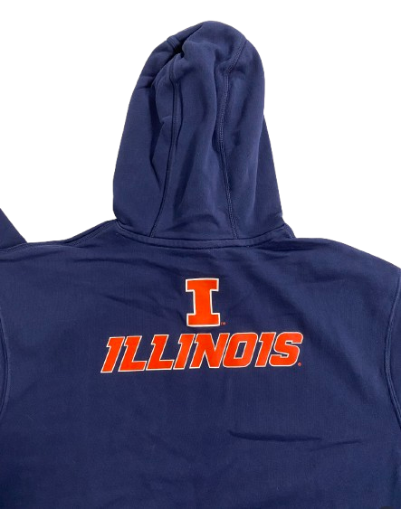 Marcus Domask Illinois Basketball Player Exclusive Sweatshirt (Size XL)