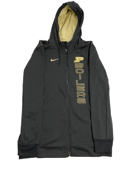 Eric Hunter Jr. Purdue Basketball Team Issued Full-Zip Jacket (Size M)