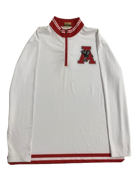 Jahvon Quinerly Alabama Basketball Throwback Quarter-Zip Pullover (Size XL)