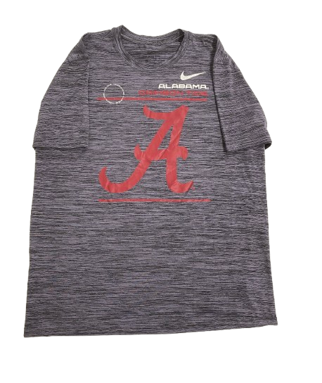 Jahvon Quinerly Alabama Basketball Team Issued Workout Shirt (Size L)