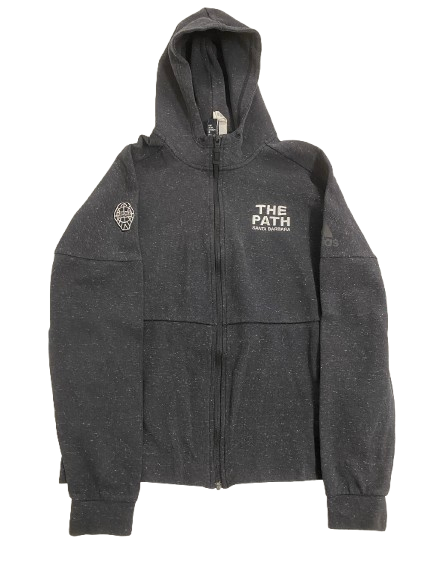 Jahvon Quinerly "ADIDAS THE PATH" Santa Barbara" Basketball Jacket (Size L)