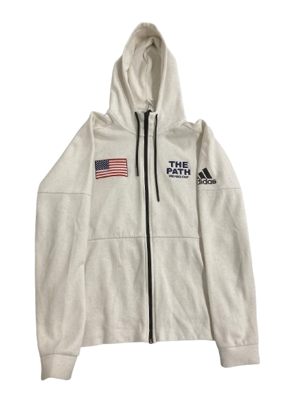 Jahvon Quinerly "ADIDAS THE PATH Treviso, Italy" Basketball Jacket (Size L)