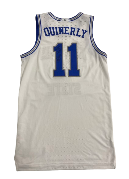 Jahvon Quinerly Memphis Basketball 2023-2024 Signed Game Worn Jersey