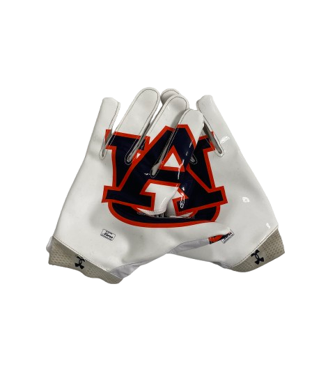 Caleb Burton Auburn Football Player Exclusive Gloves (Size XXL)