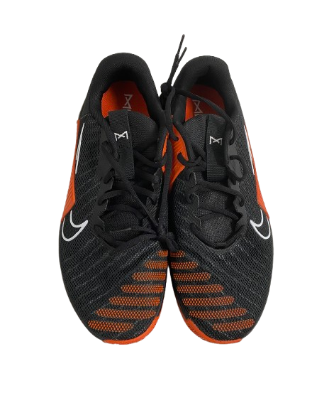 Alan Bowman Oklahoma State Football Player Exclusive "METCON" Shoes with Player Tag (Size 12)