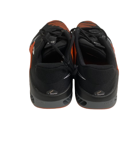 Alan Bowman Oklahoma State Football Player Exclusive "METCON" Shoes with Player Tag (Size 12)