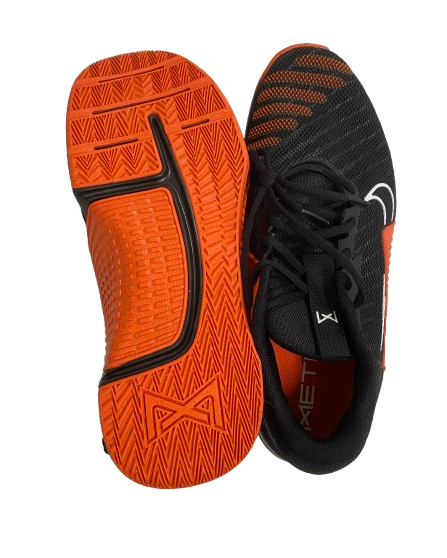 Alan Bowman Oklahoma State Football Player Exclusive "METCON" Shoes with Player Tag (Size 12)
