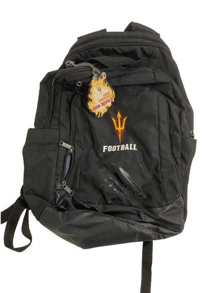 Andre Johnson Arizona State Football Player Exclusive Travel Backpack with Player Tag