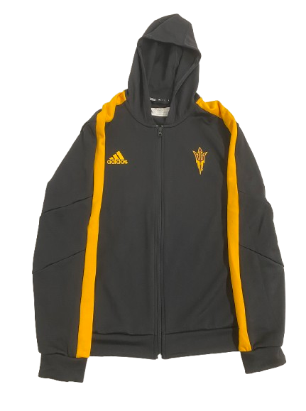 Andre Johnson Arizona State Football Player Exclusive Zip-Up Jacket (Size L)