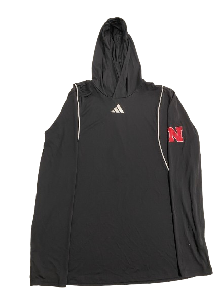 Princewill Umanmielen Nebraska Football Player Exclusive Performance Hoodie (Size XL)