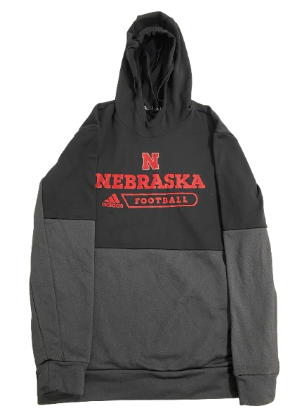 Princewill Umanmielen Nebraska Football Player Exclusive Sweatshirt (Size L)