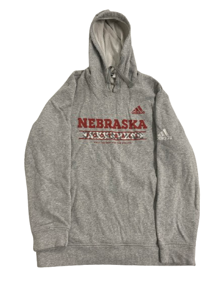 Princewill Umanmielen Nebraska Football Player Exclusive Sweatshirt (Size L)