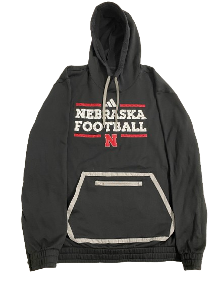 Princewill Umanmielen Nebraska Football Player Exclusive Sweatshirt (Size XL)
