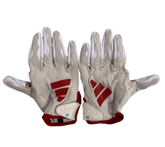 Princewill Umanmielen Nebraska Football Player Exclusive Gloves (Size XXL)