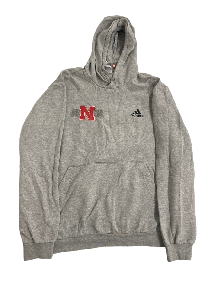 Princewill Umanmielen Nebraska Football Team Issued Sweatshirt (Size XL)