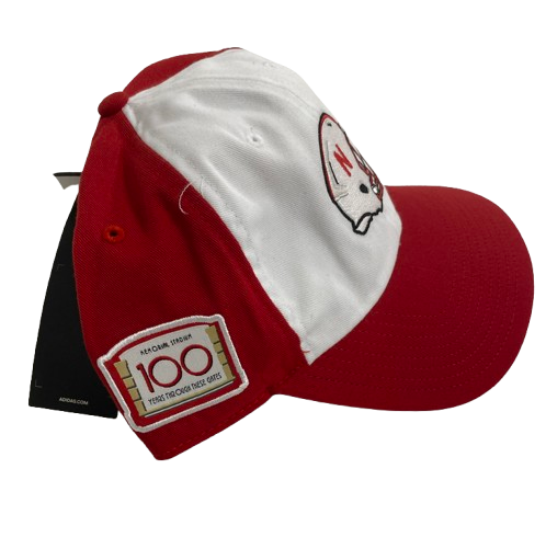 Princewill Umanmielen Nebraska Football Team Issued "100 Years Memorial Stadium" Hat