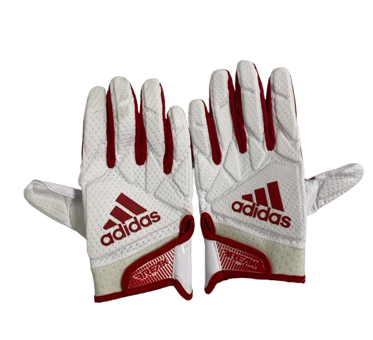 Princewill Umanmielen Nebraska Football Player Exclusive Gloves (Size XXL)