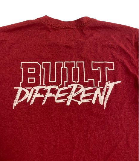Javian Hester Oklahoma Football Player Exclusive "ELITE / BUILT DIFFERENT" Workout Shirt (Size L)