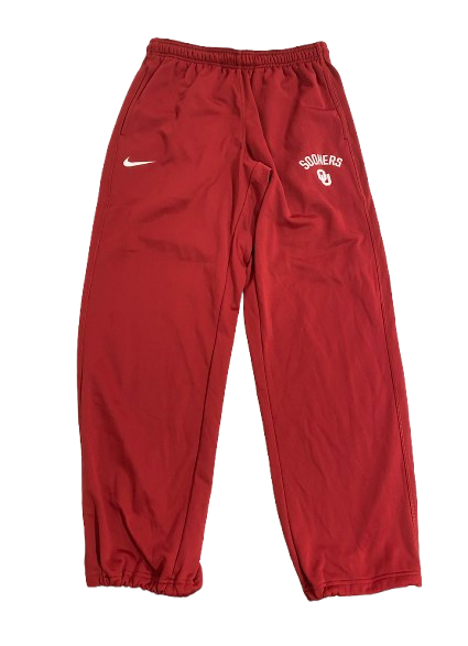 Javian Hester Oklahoma Football Team Issued Sweatpants (Size L)