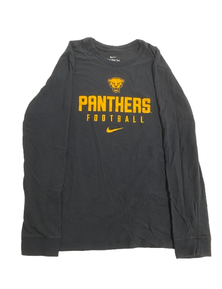 Daejon Reynolds Pittsburgh Football Team Issued Long Sleeve Shirt (Size L)