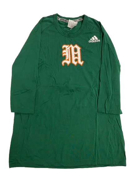 Daniel Federman Miami Baseball Player Exclusive 3/4 Sleeve Shirt (Size L)